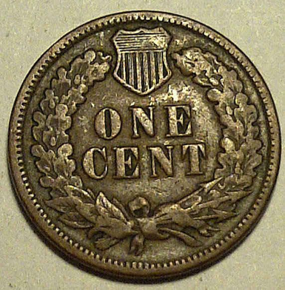 Interesting-1888-Indian-Head-Cent-...-Late-Die-State